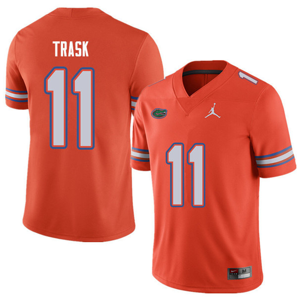 Jordan Brand Men #11 Kyle Trask Florida Gators College Football Jerseys Sale-Orange - Click Image to Close